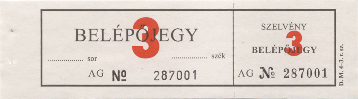 Adómentes meccsjegyek